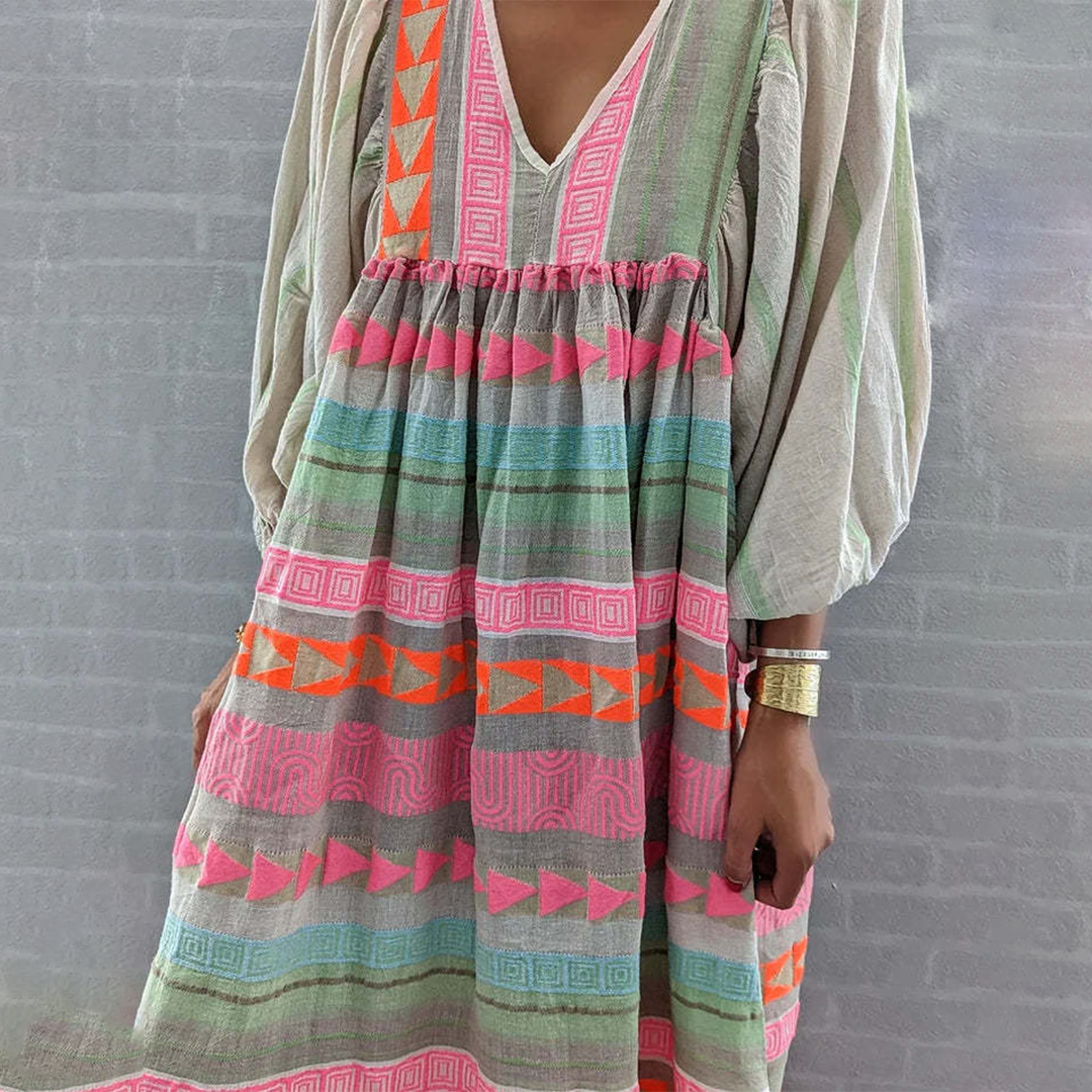 Sabrina ~ Comfortable Boho Dress