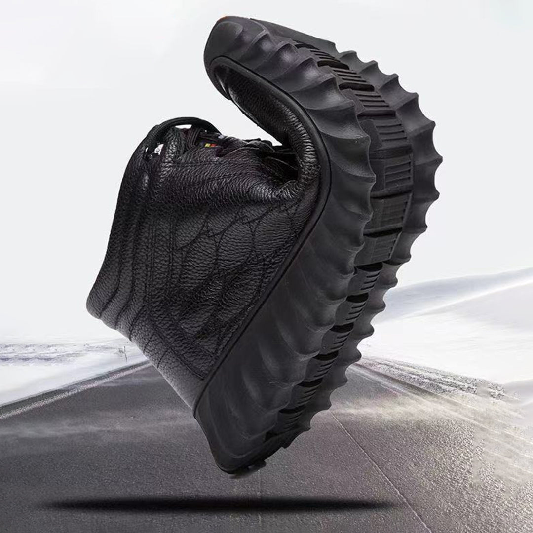 Avencea - Warm Leather Shoes for Confidence and Style