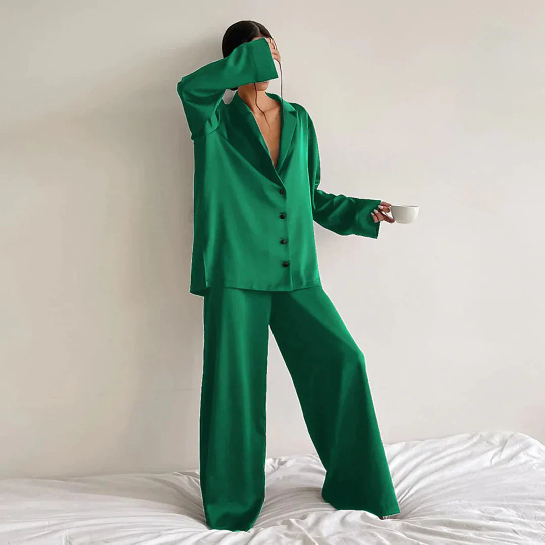 Avencea - Luxury Silk Pajama Set