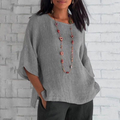 Avencea - Casual Linen Inspiration Top