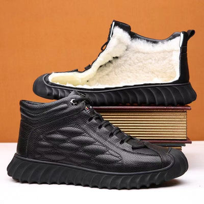 Avencea - Warm Leather Shoes for Confidence and Style