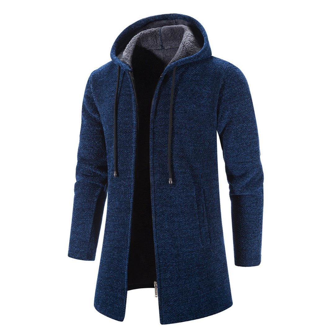 Avencea - Warm Men's Jacket with Hood for Comfort and Style