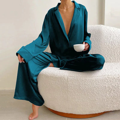 Avencea - Luxury Silk Pajama Set