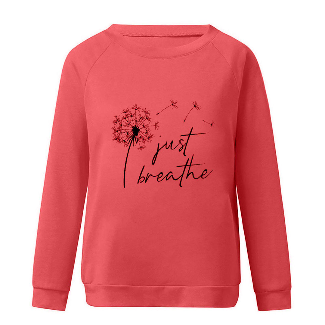 Avencea - Elegant Warm Sweatshirt with Long Sleeves