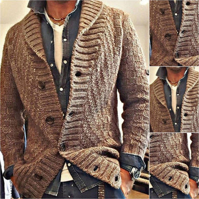 Avencea - Schalkragen Cardigan for Men
