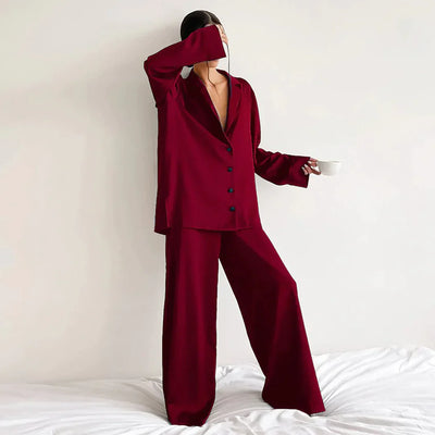 Avencea - Luxury Silk Pajama Set