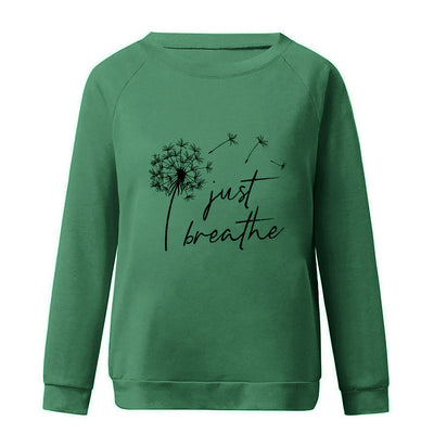 Avencea - Elegant Warm Sweatshirt with Long Sleeves