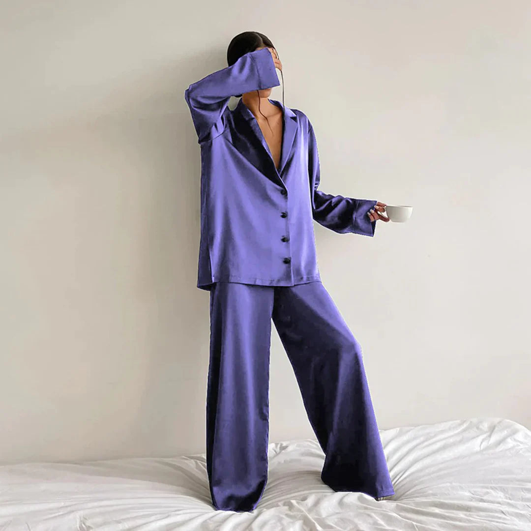 Avencea - Luxury Silk Pajama Set