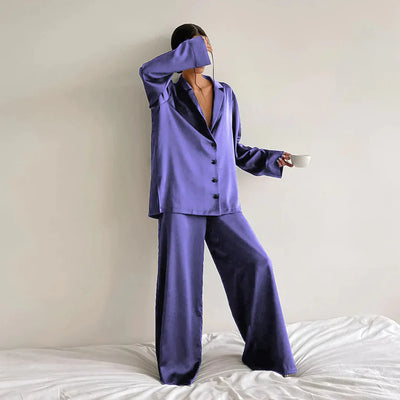 Avencea - Luxury Silk Pajama Set