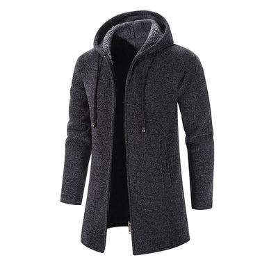Avencea - Warm Men's Jacket with Hood for Comfort and Style
