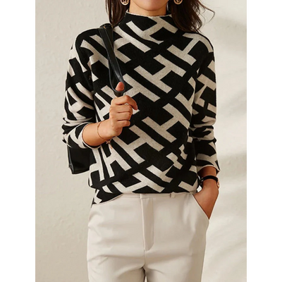 Lily™ - Elegant, Geometric, Comfortable Sweater