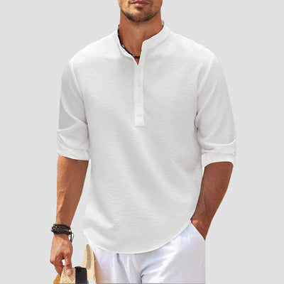 Raffaele Marini Sun Haven Henley Shirt