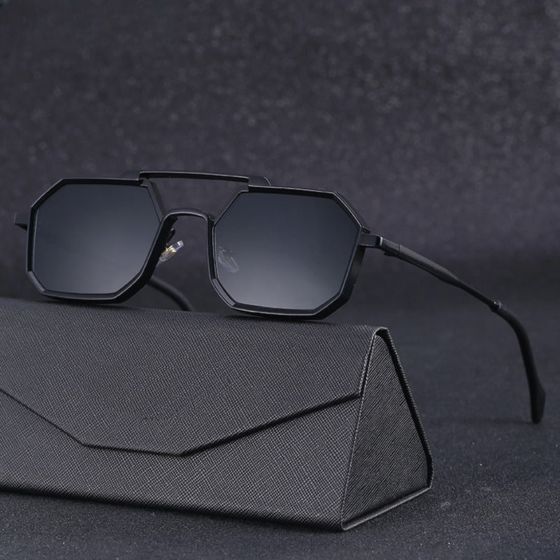 Raffaele Marini Golden Sunglasses