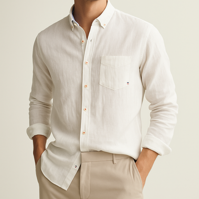 Linencrest – Men’s Casual Linen Shirt