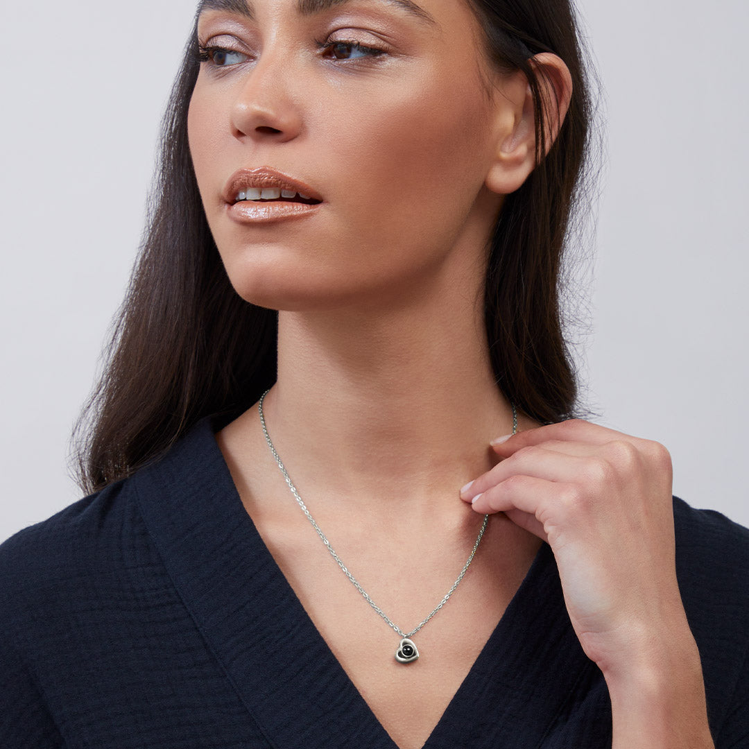 Personalized photo necklace with your own image