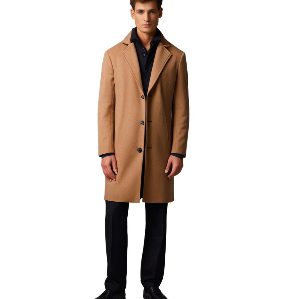 Avencea - Long winter coat for men