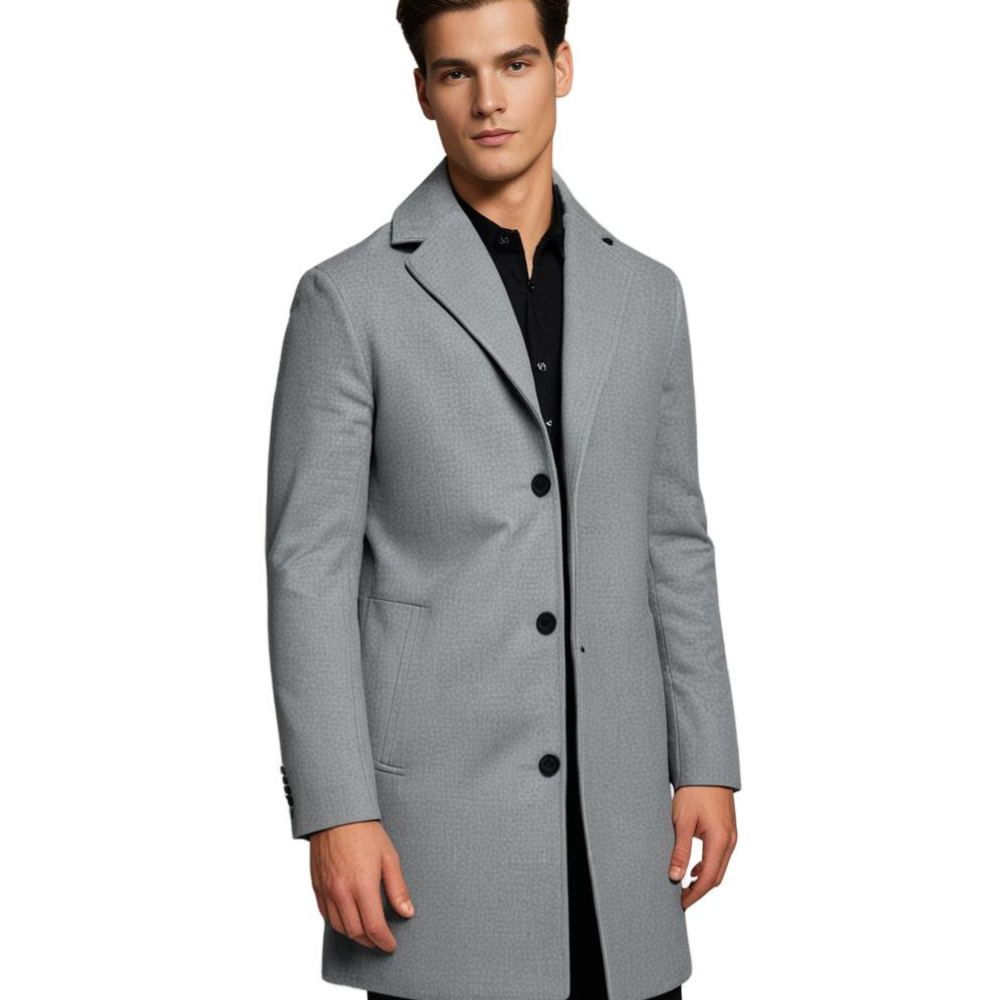 Avencea - Long winter coat for men