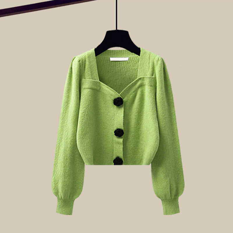 Monterosso – Cropped Cardigan & Wide-Leg Set