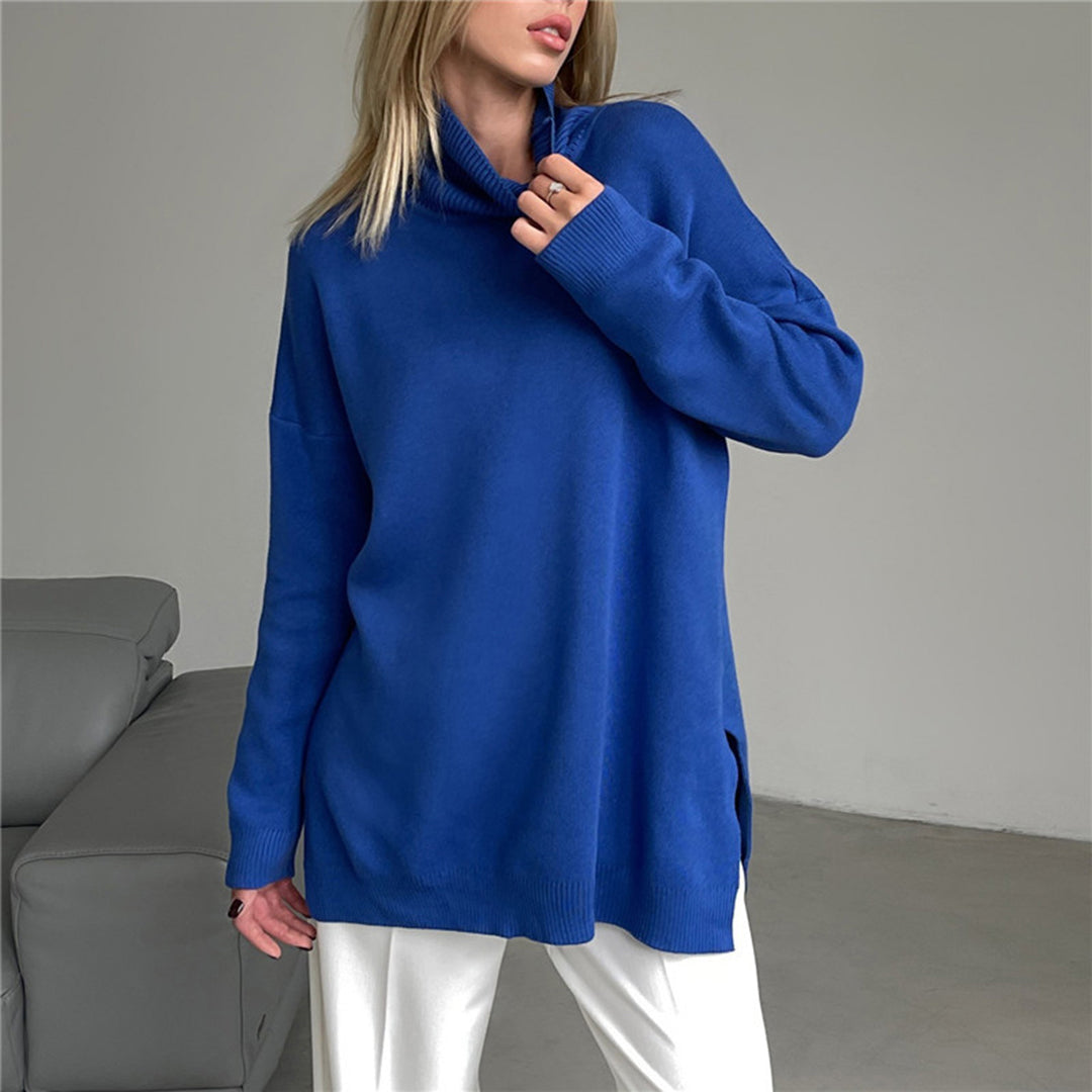 Avencea - Stylish Side Split Sweater