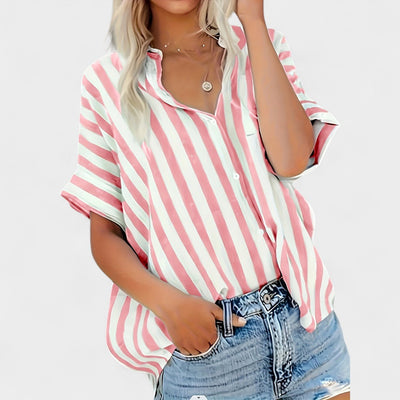 NORTHLINE STUDIO | RELAXED STRIPE BLOUSE