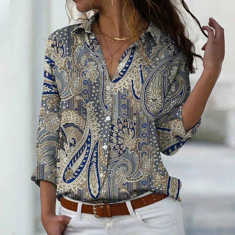 Meadow | Elegant Floral Shirt