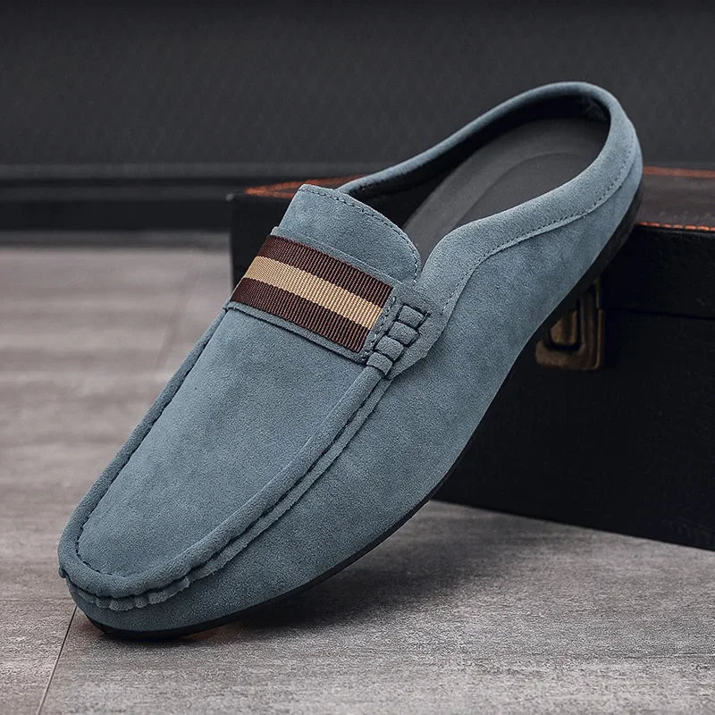 Gaspard Bellucci Suede Slip-On Loafers