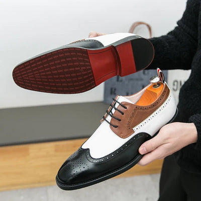 Dimitri Vernet Leather Brogue Shoes