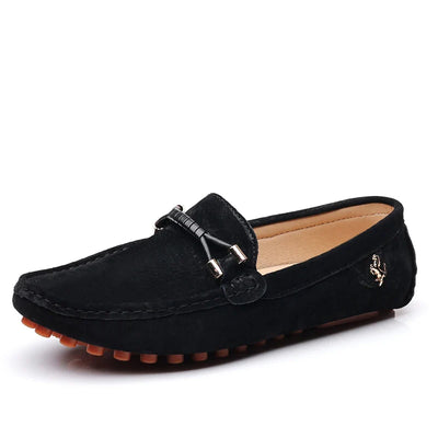 Nino Rossetti Suede Driving Moccasin