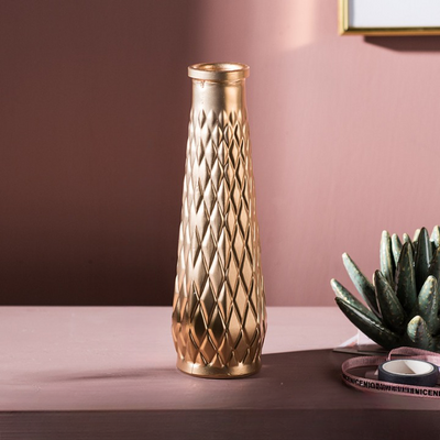 Vinthentic Gold Modern Vases