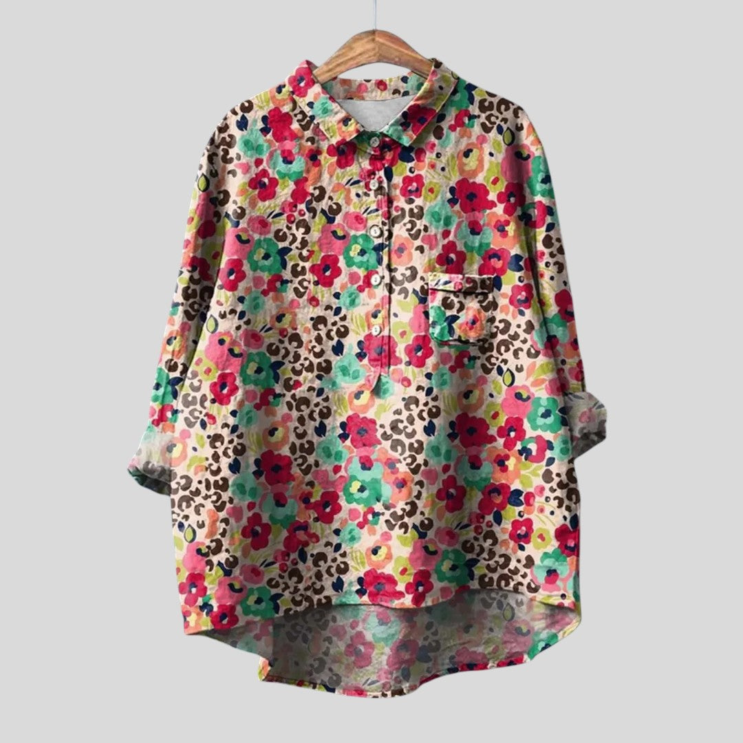 Manaia | Elegant Women's Floral Shirt
