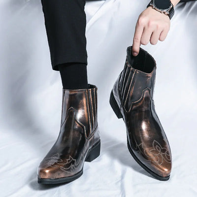 Massimo Trentini Chelsea Leather Boots