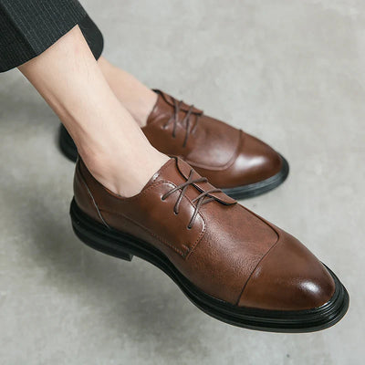 Ettore Rossi Leather Brogue Derbys