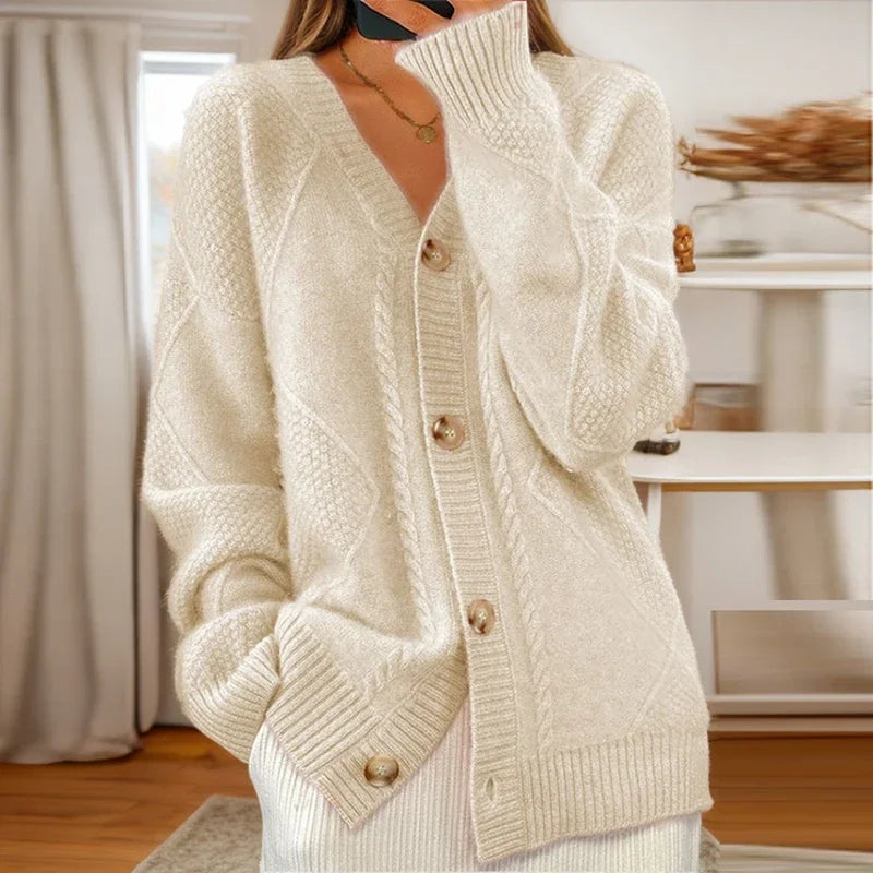 Éloise™ | Cable-Knit Cardigan