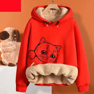 "The Kitten" Oversized Hoodie