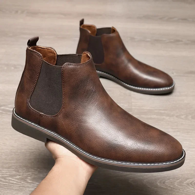 Italo Verdini Retro Chelsea Ankle Boots