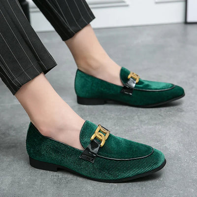 Étienne Leclerc Leather Vavlet Loafers