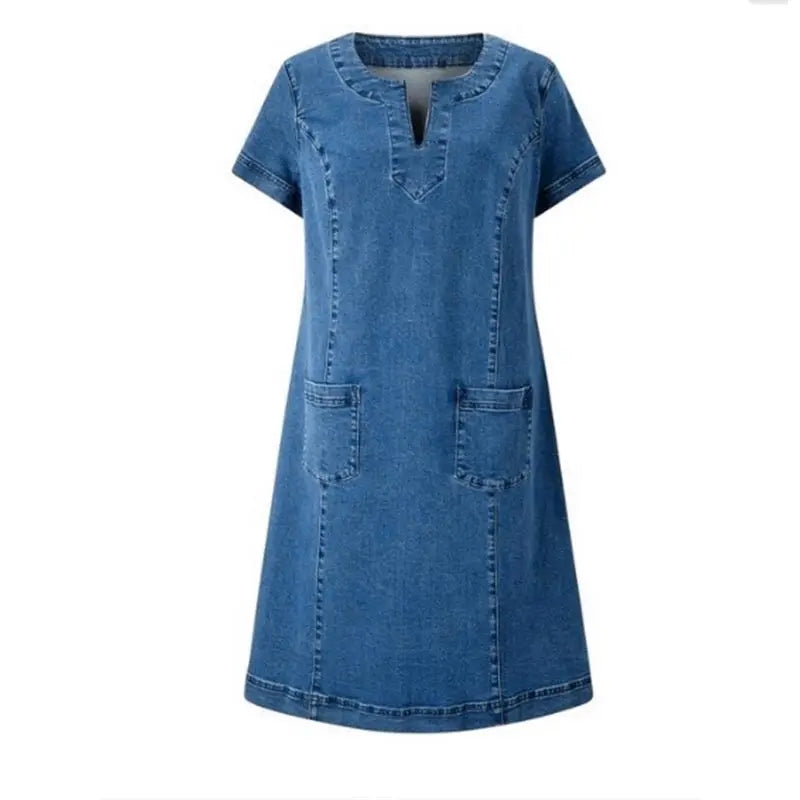 Skyler | Soft Denim Dress