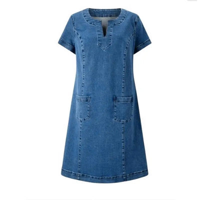 Skyler | Soft Denim Dress