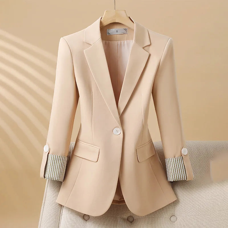 Marisa One-Button Blazer