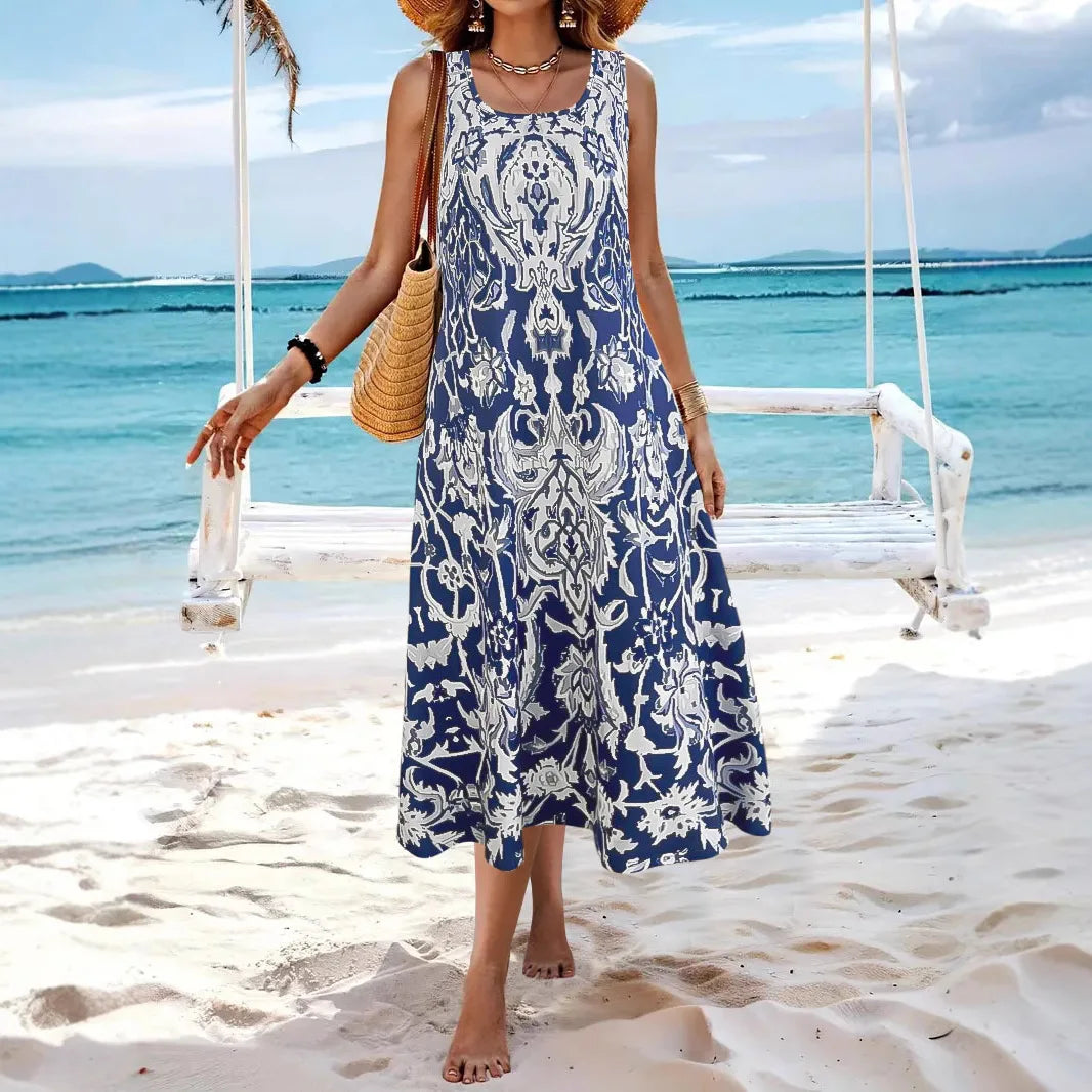 Lila | Boho Pattern Summer Dress