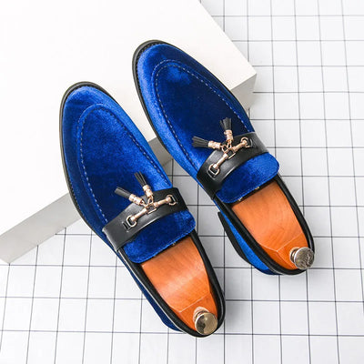 Enzo Silvestri Slip-On Leather Loafers