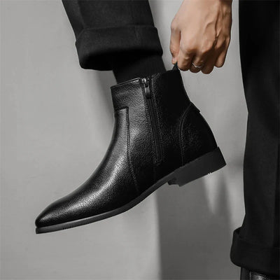 Fabio Moreschi Leather Chelsea Boots