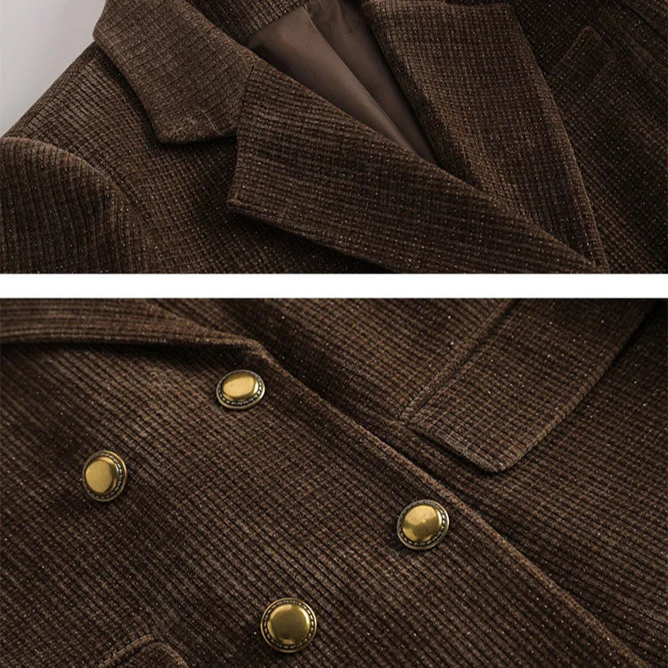 Cheri Corduroy Two-Piece Suit