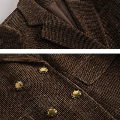 Cheri Corduroy Two-Piece Suit