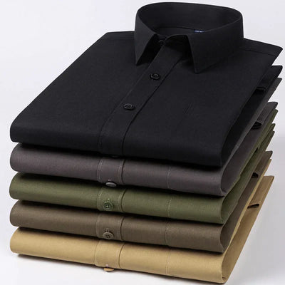 Formaro – Men’s Solid Tactical Dress Shirt