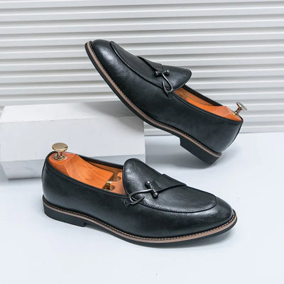 Gaspard Renaud Leather Loafers