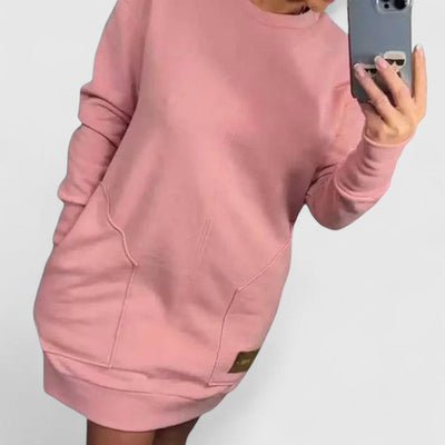 Elviora | Sophisticated Sweatshirt Dress