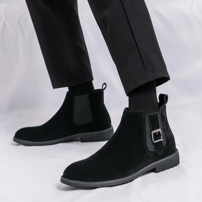 Sandro Giuliani Suede Ankle Boots