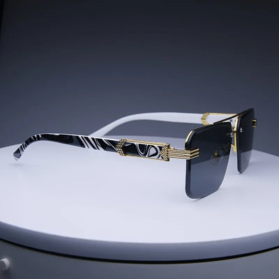Aldo Montanari Rimless Sunglasses