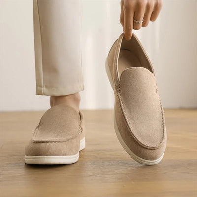 Dante Lucarello Casual Suede Slip-On Loafers